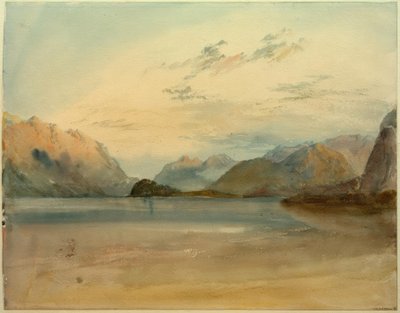 कोमो झील पर द्वारा Joseph Mallord William Turner
