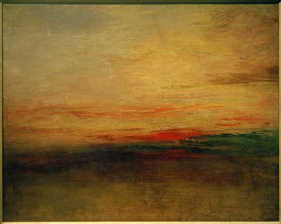 सूर्य का अस्त होना द्वारा Joseph Mallord William Turner