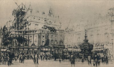 पिकाडिली सर्कस, 1927। द्वारा विलियम वालकोट