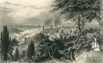 सिटी ऑफ़ सिनसिनाटी, 1874। द्वारा विलियम वेलस्टूड