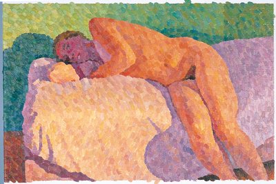 छाया में चेहरे के साथ नग्न, 2000 (कैनवास पर तेल) द्वारा William Wilkins