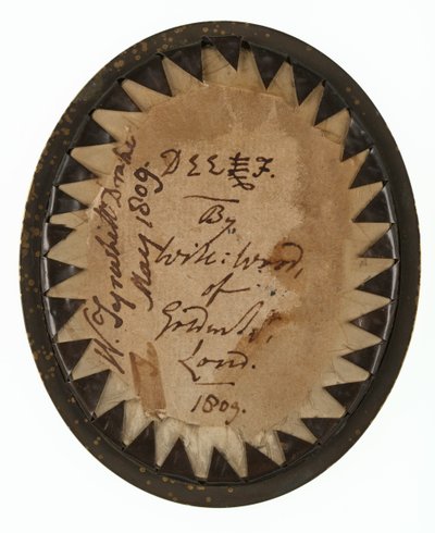 कैप्टन (बाद में लेफ्टिनेंट-कर्नल) विलियम टायरविट-ड्रेक (1785-1848), रॉयल हॉर्स गार्ड्स, मई 1809 (हाथी दांत पर लघु) द्वारा विलियम वुड