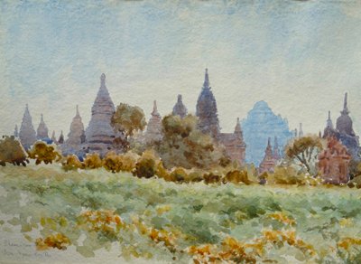 898 Dhamayan Gyi from Myew Bon Tha, Bagan द्वारा विल्सन क्लाइव
