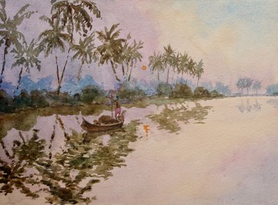921 Mankotta sunrise (2) द्वारा विल्सन क्लाइव
