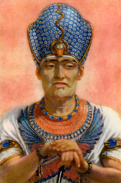 रमेस III, 20 वीं राजवंश के प्राचीन मिस्र के फिरौन, 12 वीं शताब्दी ईसा पूर्व 1926। द्वारा विनफ्रेड मेबेल ब्रंटन