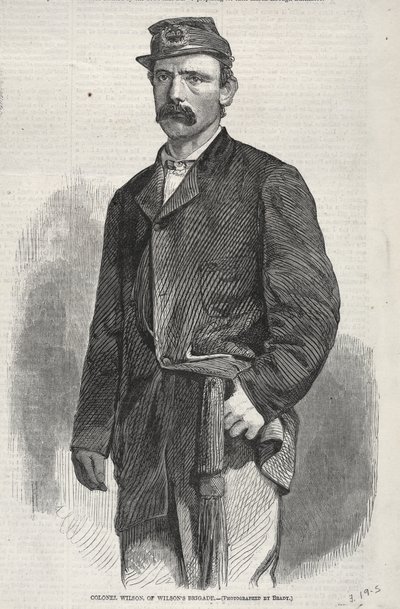 1861 के विल्सन ब्रिगेड के कर्नल विल्सन। द्वारा विंसलो होमर
