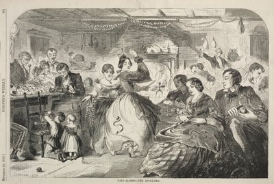 पतन के खेल - एप्पल बी, 1859। द्वारा विंसलो होमर