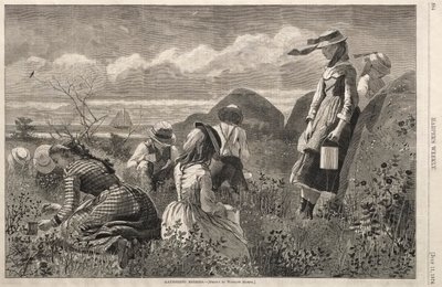 गैदरिंग बेरीज, 1874। द्वारा विंसलो होमर