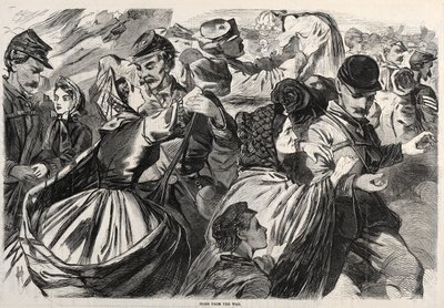 युद्ध से घर, 1863। द्वारा विंसलो होमर