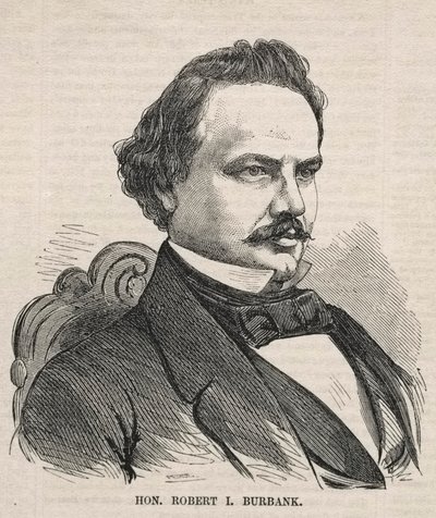माननीय। रॉबर्ट आई। बरबैंक, 1857। द्वारा विंसलो होमर