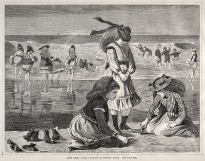 लो टाइड, 1870। द्वारा विंसलो होमर
