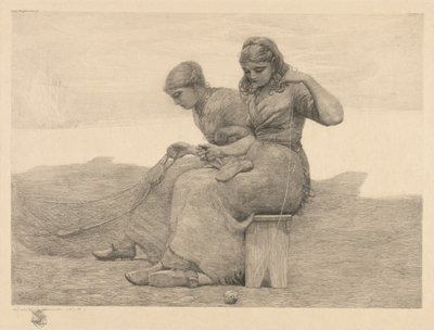 आंसू बहाना, 1888। द्वारा विंसलो होमर