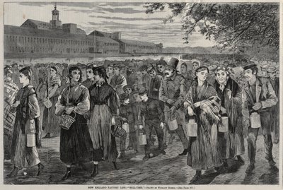 न्यू इंग्लैंड फैक्ट्री लाइफ - बेल-टाइम, 1868। द्वारा विंसलो होमर