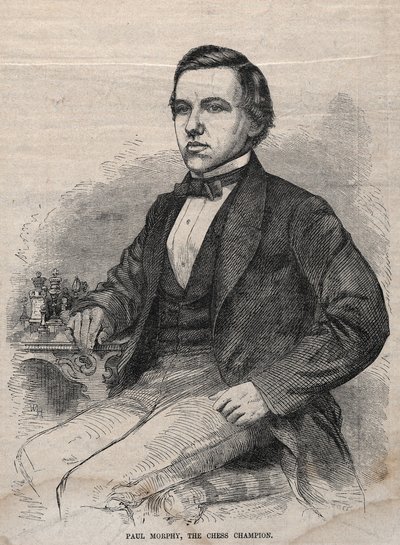 पॉल मॉर्फी, द शतरंज चैंपियन, 1859। द्वारा विंसलो होमर