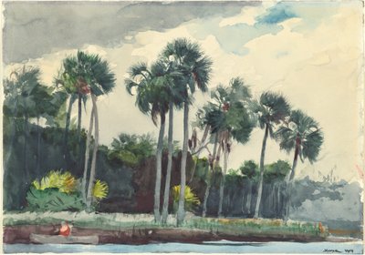 रेड शर्ट, होमोसासा, फ्लोरिडा, 1904। द्वारा विंसलो होमर