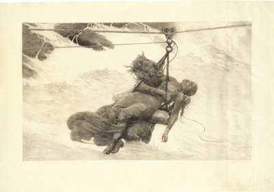 सहेजा गया, 1889। द्वारा विंसलो होमर