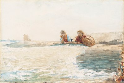द ब्रेकवॉटर, 1883 द्वारा विंसलो होमर