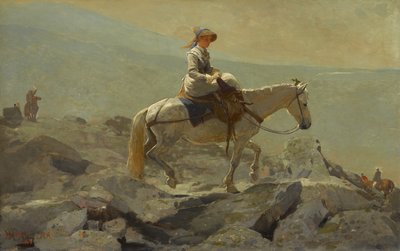 द ब्रिडल पाथ, व्हाइट माउंटेन, 1868 द्वारा विंसलो होमर