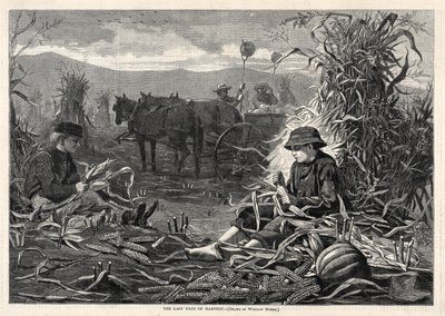 द लास्ट डेज़ ऑफ़ हार्वेस्ट, 1873। द्वारा विंसलो होमर