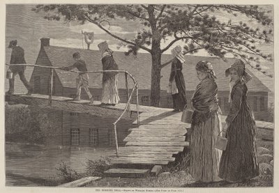 द मॉर्निंग बेल, 1873 में प्रकाशित हुआ। द्वारा विंसलो होमर