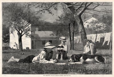 द नोनिंग, 1873। द्वारा विंसलो होमर