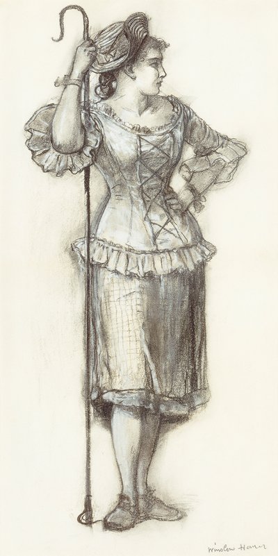 द शेफर्ड, 1878 द्वारा विंसलो होमर