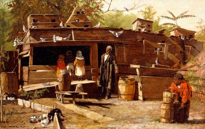 घर पर चाचा नेड, 1875 द्वारा विंसलो होमर