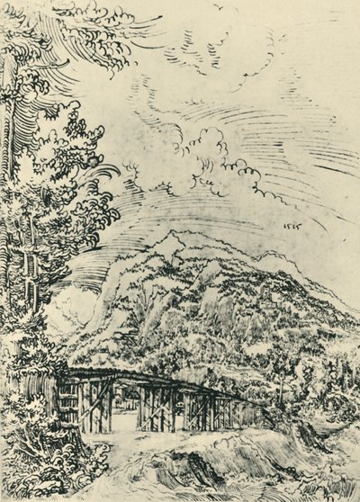 लैंडस्केप, 1515, 1943। द्वारा वुल्फ हबेर
