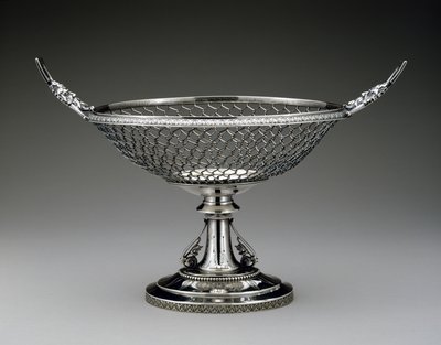 फ्रूट स्टैंड, सी। 1860-1875 (रजत) द्वारा लकड़ी और ह्यूजेस
