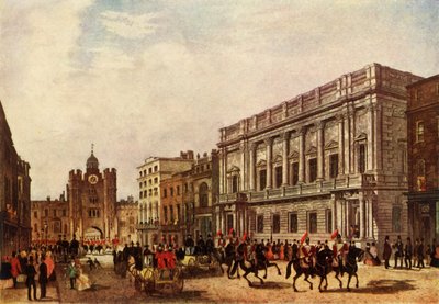 'द कंजर्वेटिव क्लब, सेंट जेम्स स्ट्रीट, लंदन', c1840, 1947। द्वारा वुड्स