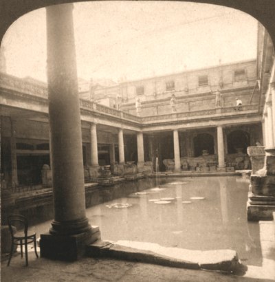 रोमन बाथ, बाथ, इंग्लैंड, 1900। द्वारा वर्क्स एंड सन स्कल्पचर स्टूडियो