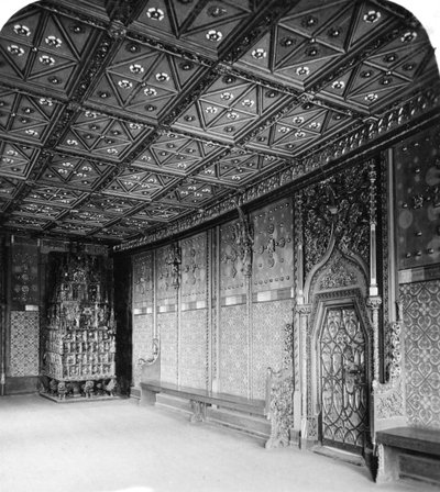 प्रिंसेस चैंबर, साल्ज़बर्ग किले, ऑस्ट्रिया, c1900 द्वारा वुर्थल एंड संस