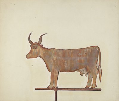 काउ वेदर वेन, सी. 1938. द्वारा व्याना राइट