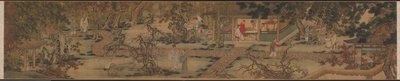 खुशबू के पहाड़ के नौ बुजुर्ग, 1426-1452। द्वारा ज़ी हुआन