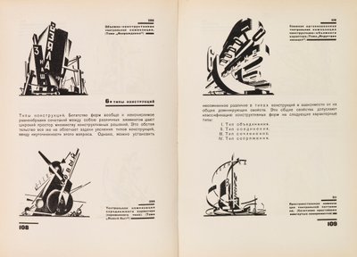 वास्तुशिल्प और मशीन रूपों का निर्माण, 1931। द्वारा याकोव जॉर्जीविच चेर्निकोव