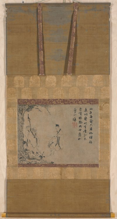 पांचवें कुलपति का दूसरा आगमन, c. 1300 के दशक के मध्य में। द्वारा Yintuoluo