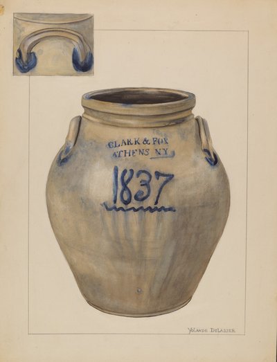 जार, सी. 1936. द्वारा योलांडे डेलासेर