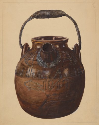 बैटर के लिए जग, c. 1936. द्वारा योलांडे डेलासेर
