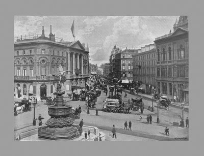 पिकाडिली सर्कस, लंदन, c1900 द्वारा यॉर्क और बेटा