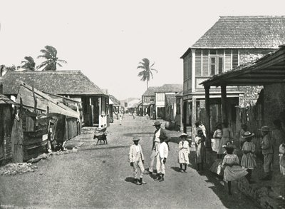 पोर्ट रॉयल, 1895 में स्टीम सीन। द्वारा यॉर्क और बेटा