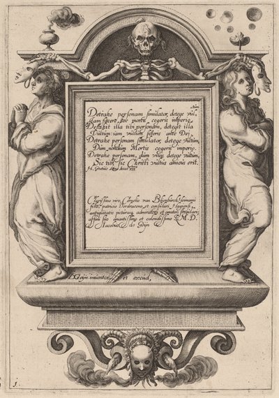 शीर्षक पेज द्वारा Zacharias Dolendo after Jacques de Gheyn II