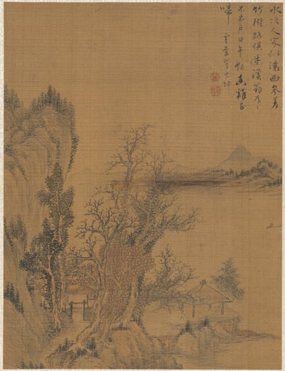 लैंडस्केप, 1775। द्वारा झाई डाकुं