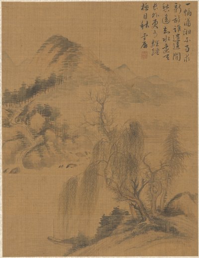 लैंडस्केप, 1775। द्वारा झाई डाकुं