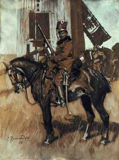 घुड़सवार सेना अधिकारी द्वारा ज़िग्मंट रोज़वाडोस्की