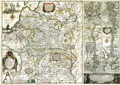रेडज़विल-अनाथ - लिथुआनिया के ग्रैंड डची का मानचित्र द्वारा Радзівіла Сіроткі