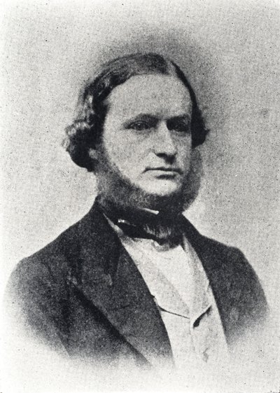 गुस्ताव किरचॉफ, जर्मन भौतिक विज्ञानी, c 1860s द्वारा फ्रेडरिक (एटीआर) बरनार्ड