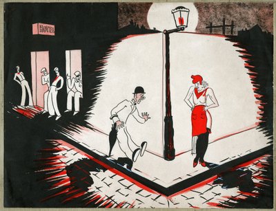 मैरियन एक वेश्या के रूप में, सीए 1930 द्वारा . .