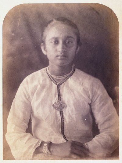 एक युवा महिला का पोर्ट्रेट, सीलोन, सी 1875 द्वारा फर्डिनेंड जॉर्ज वाल्डमुलर
