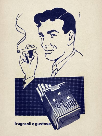 धुआँ: इतालवी राज्य 1951 के ADV एकाधिकार द्वारा . .