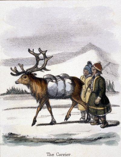 द कैरियर', सी 1845 द्वारा फ्रेडरिक (एटीआर) बरनार्ड